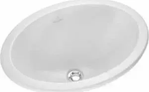 Раковина мебельная Villeroy Boch Loop and friends 66x47 см встраиваемая без отв под смеситель белая (6155 30 R1)