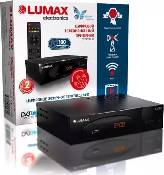 Ресивер цифровой Lumax DV3208HD