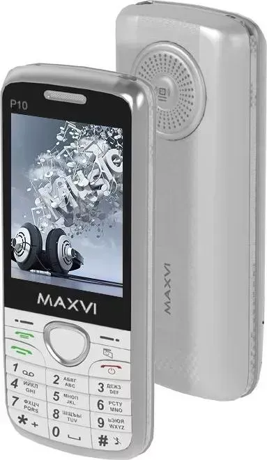 Телефон MAXVI P10 SILVER