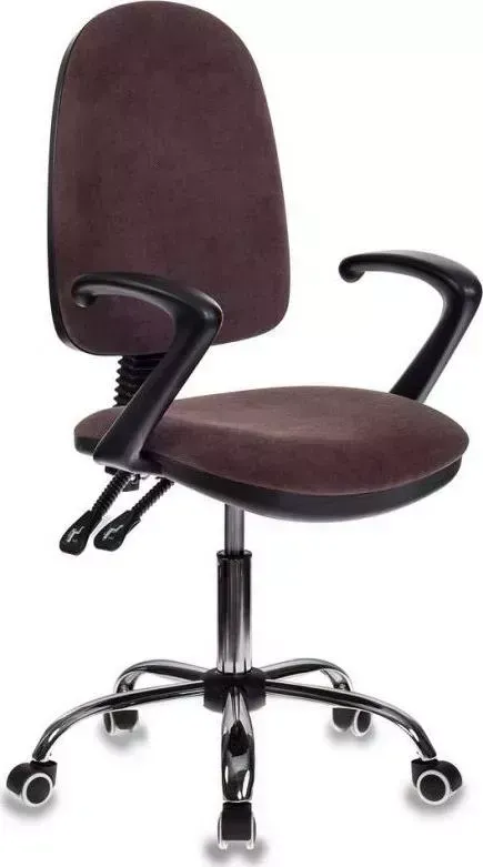 Кресло офисное БЮРОКРАТ T-610SL/BROWN коричневый Mars 12
