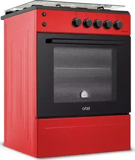 Плита газовая Artel Apetito 01-G красная