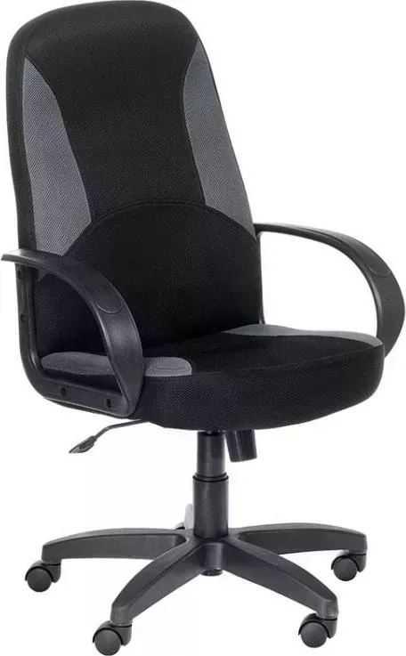 Кресло офисное OLSS АМИГО 783 ткань сетка черный +серый
