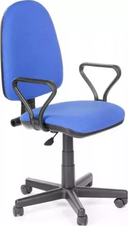 Кресло офисное OLSS ПРЕСТИЖ синий В-10