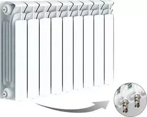 Радиатор RIFAR BASE VENTIL 500 9 секций биметаллический нижнее левое подключение (R50009 НПЛ)