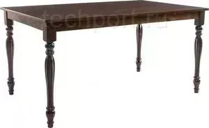 Стол деревянный Woodville Upsala cappuccino