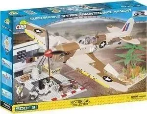 Конструктор  COBI Пластиковый Самолет Supermarine Spitfire Mk.IX - COBI-5546