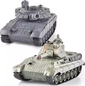 Радиоуправляемый танк MYX овый бой T90 и Tiger King масштаб 1:28