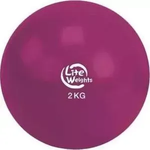 Медбол LITE WEIGHTS 2кг 1702LW, вишня