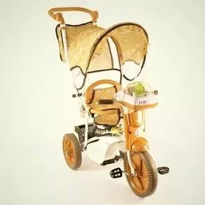 Трехколесный велосипед JAGUAR трехколёсный MS-0747 коричневый