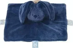 Игрушка мягкая Nattou Doudou (Наттоу Дуду) Lapidou Кролик navy blue 878234