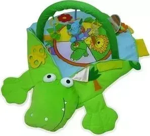Развивающий коврик Biba Toys Крокодил 4 в 1 86*56*47 см JF433