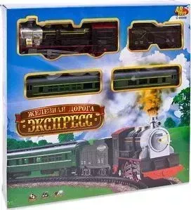 Железная дорога Abtoys Экспресс, 102 см, на батарейках (C-00069(A36-26))