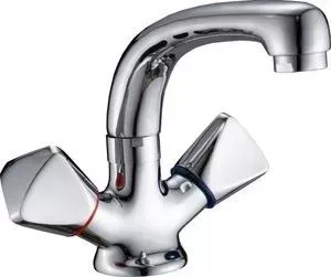 Смеситель для раковины GROSS AQUA Trio c поворотным изливом 130 мм (6015029С - A04)