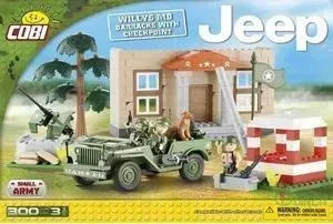 Конструктор  COBI Jeep Willys MB Barracks