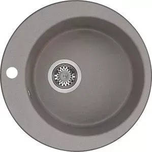 Мойка кухонная АКВАТОН Иверия серый шелк (1A711032IV250)