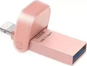 Флеш-накопитель A-DATA i-Memory AAI920-128G Rose Gold