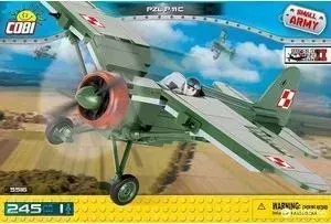 Конструктор  COBI самолет PZL P11C