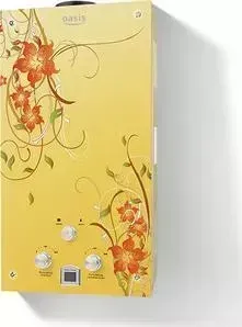 Газовая колонка OASIS Glass 20 BG/TUR