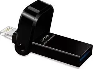 Флеш-накопитель A-DATA i-Memory AAI920-64G Black
