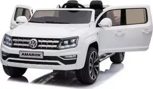 Детский электромобиль Dongma Volkswagen Amarok White 4WD 2.4G - DMD-298