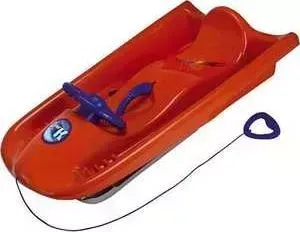 Корыто KHW Snow Flyer, красный (тормоз, лыжня) (100х52х16см) 21200
