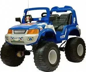 Электромобиль CHIEN TI OFF-ROADER (CT-885R) синий камуфляж