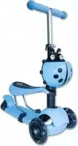 Самокат Moove&amp;amp;Fun MooveFun трансформер Божья коровка, синий