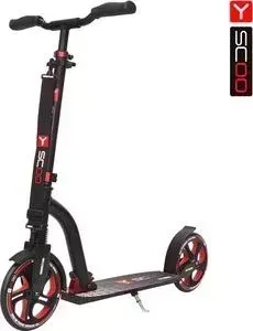 Самокат Y-Scoo 2-х колесный RT 215 Monterey с 2 амортизаторами red/black