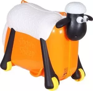 Каталка SAIPO чемодан овечка, оранжевый sc0015