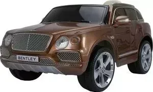 Электромобиль Farfello JJ2158 Bentley Bentayga (лицензия, 12V, металлик, EVA, экокожа) бронзовый