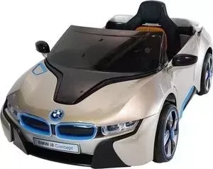 Электромобиль Farfello BMW i8 Ride-On JE168 (лицензия, 12V) шампанское металлик