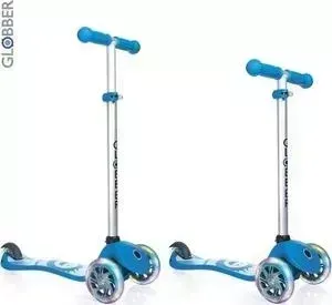 Самокат Y-Scoo GLOBBER PRIMO Fantasy с 3 светящимися колесами SMILING Sky Blue (6487)