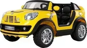 Электромобиль Farfello JJ298 MINI Beachcomber (12V, экокожа) желтый