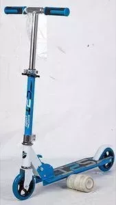 Самокат NOVATRACK городской JUNGLE max 70кг колеса 125 мм синий 126150