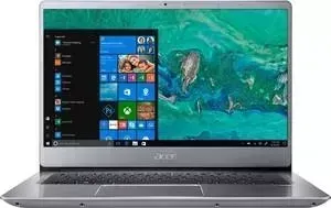 Ноутбук ACER Swift 3 SF314-54G-82LL (NX.GY0ER.004) silver 14" (FHD i7-8550U/8Gb/256Gb SSD/Mx150 2Gb/W10)