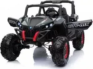 Двухместный полноприводный электромобиль XMX Black Carbon UTV-MX Buggy 12V - 603-BLACK-PAINT