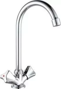 Смеситель для кухни GROSS AQUA Astra с высоким поворотным изливом (3740045С - B01)
