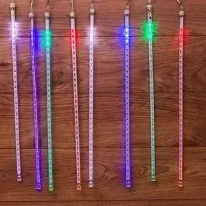 Гирлянда Neon-Night "Тающие сосульки" светодиодная, 8шт х 50см, шаг 40см, 24 В (с трансформатором) мульти светодиоды