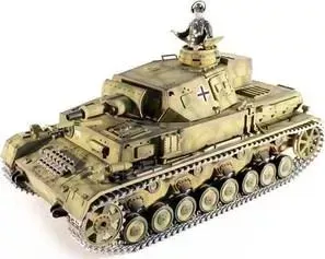 Радиоуправляемый танк Taigen Dak Panzerkampfwagen IV Ausf F-1 Pro масштаб 1:16 2.4G