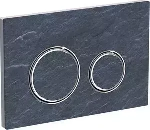 Кнопка смыва Geberit Sigma 21 сланец Mustang хром (115.884.JM.1)