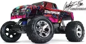 Радиоуправляемый монстр TRAXXAS Stampede (TQ) 2WD RTR масштаб 1:10 2.4G