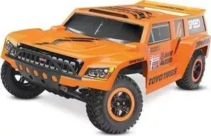 Радиоуправляемый шорт-корс TRAXXAS Slash Dakar Edition (NEW Fast Charger) 2WD RTR масштаб 1:10 2.4G