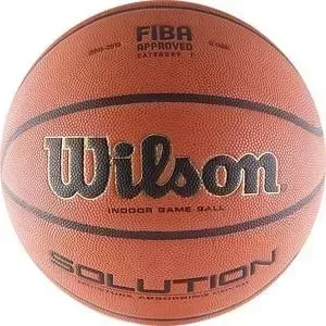 Мяч баскетбольный Wilson Solution (WTP000265) р.7 FIBA Approved VTB24