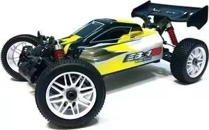 Радиоуправляемый багги Thunder Tiger EB-4 G3 WhiteYellow Edition 4WD RTR масштаб 1:8 2.4G