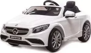 Электромобиль Harleybella Mercedes-Benz S63 AMG 12V 27Mhz белый - HL169