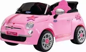 Детский электромобиль PEG-PEREGO Fiat 500 Star Pink R/C (ED1174)