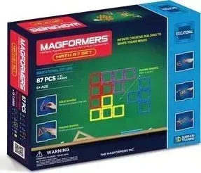 Конструктор Magformers Магнитный Увлекательная Математика (учебное пособие в комплекте) (711002 (63109))