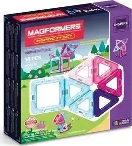 Конструктор Magformers Магнитный 14 Pastelle set (704001)