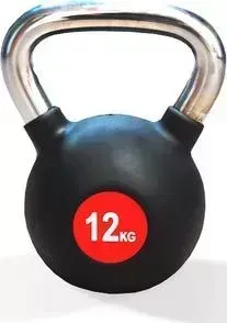 Гиря Original Fit.Tools 12 кг с хромированной ручкой FT-KB-12K