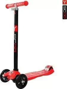 Самокат Y-Scoo maxi A-20 Simple цв. red